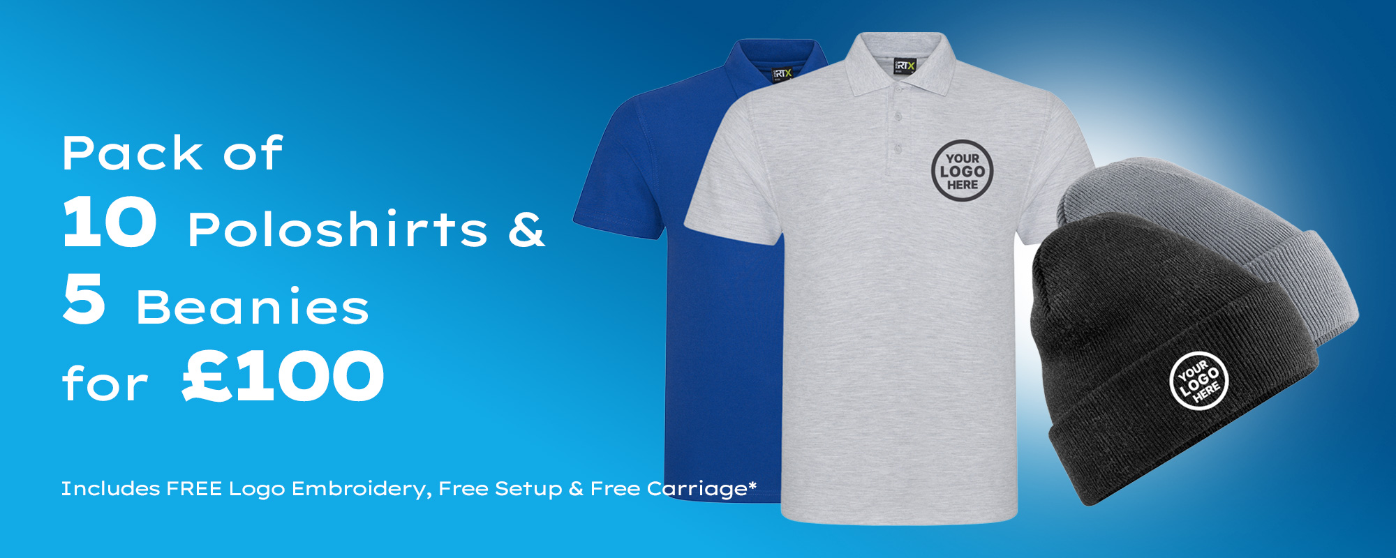 Poloshirt & Beanie Bundle Deal