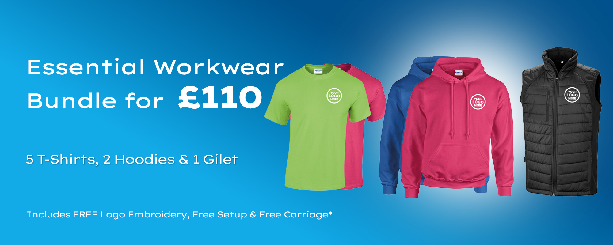 8-Piece Essential Workwear Bundle
