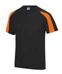 Jet Black/Electric Orange