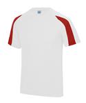 Arctic White/Fire Red