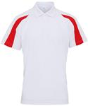 Arctic White/Fire Red