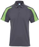 Charcoal/Lime Green