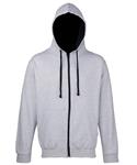 Heather Grey/French Navy