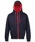 New French Navy/Fire Red