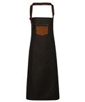 Black/Tan Denim