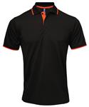 Black/Orange