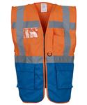 Orange/Royal Blue