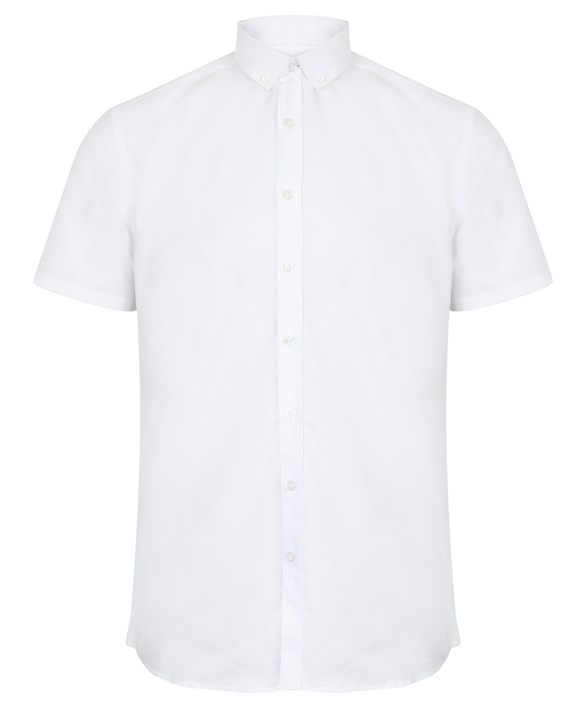 Modern short sleeve Oxford shirt
