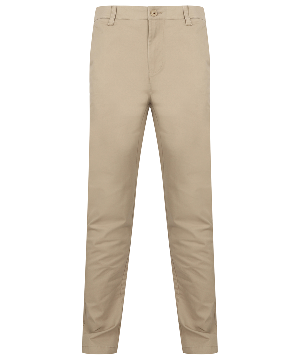 Stretch chinos with flex waistband