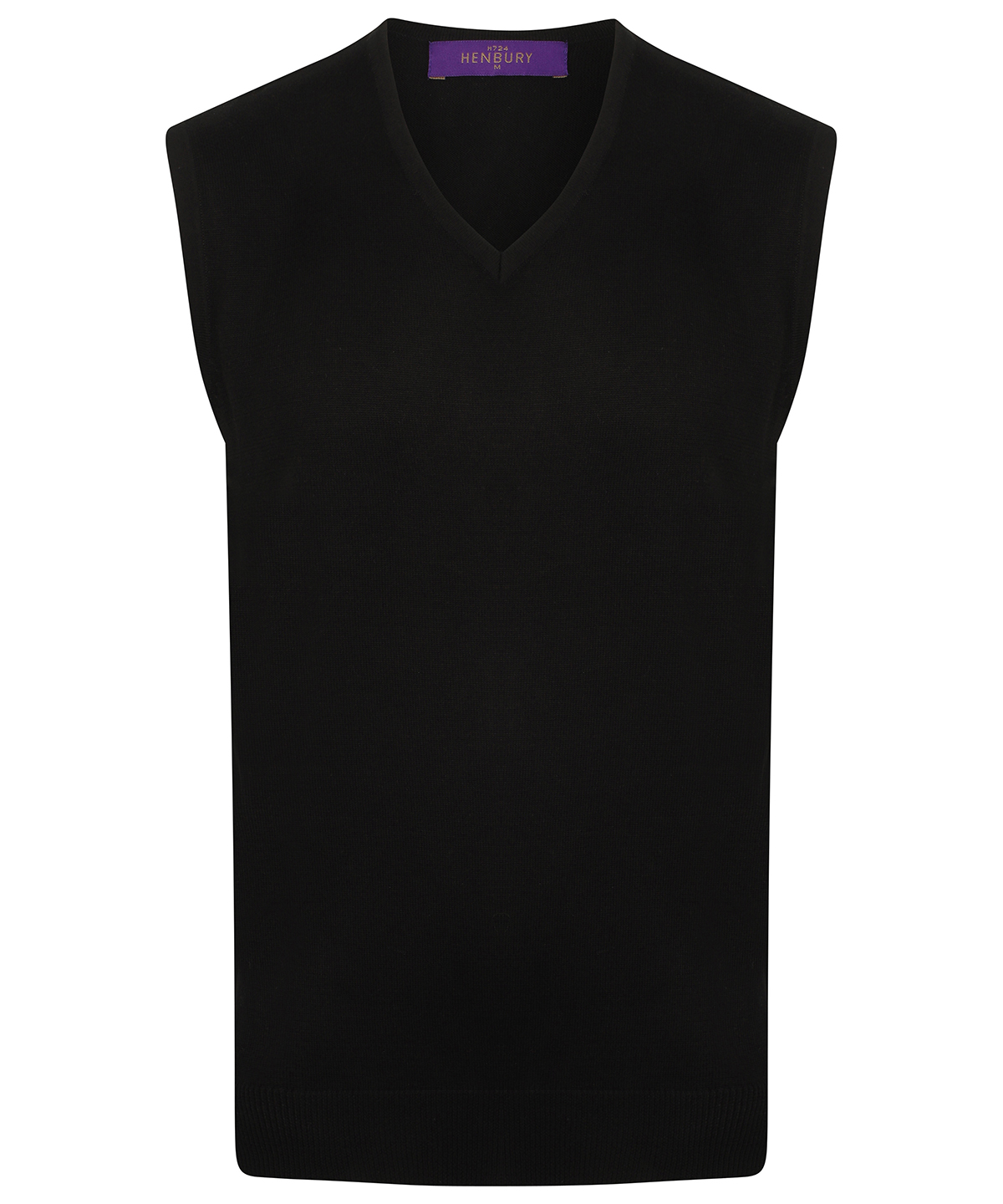 Sleeveless v-neck jumper