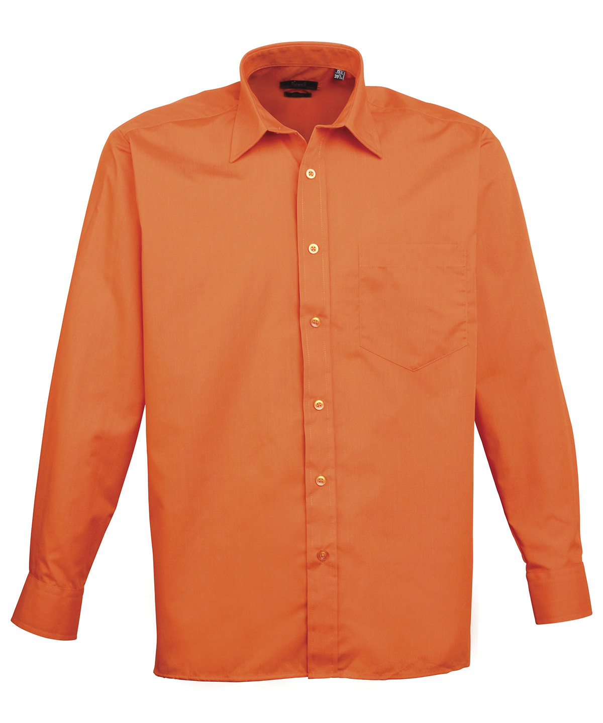 Long sleeve poplin shirt