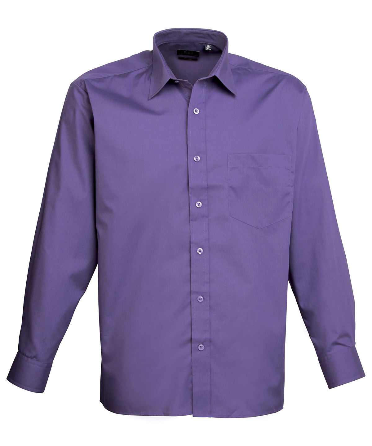 Long sleeve poplin shirt