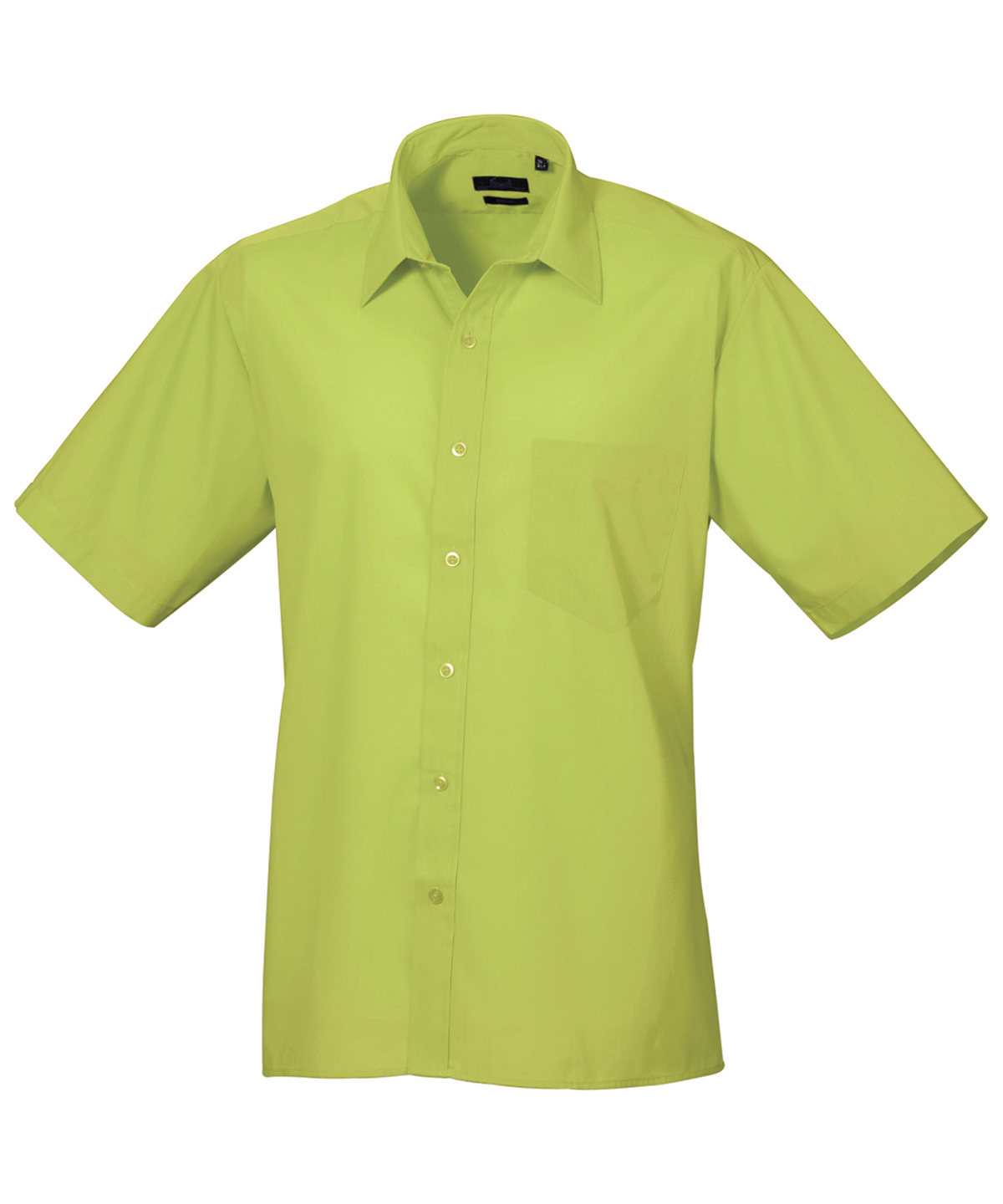 Short sleeve poplin shirt