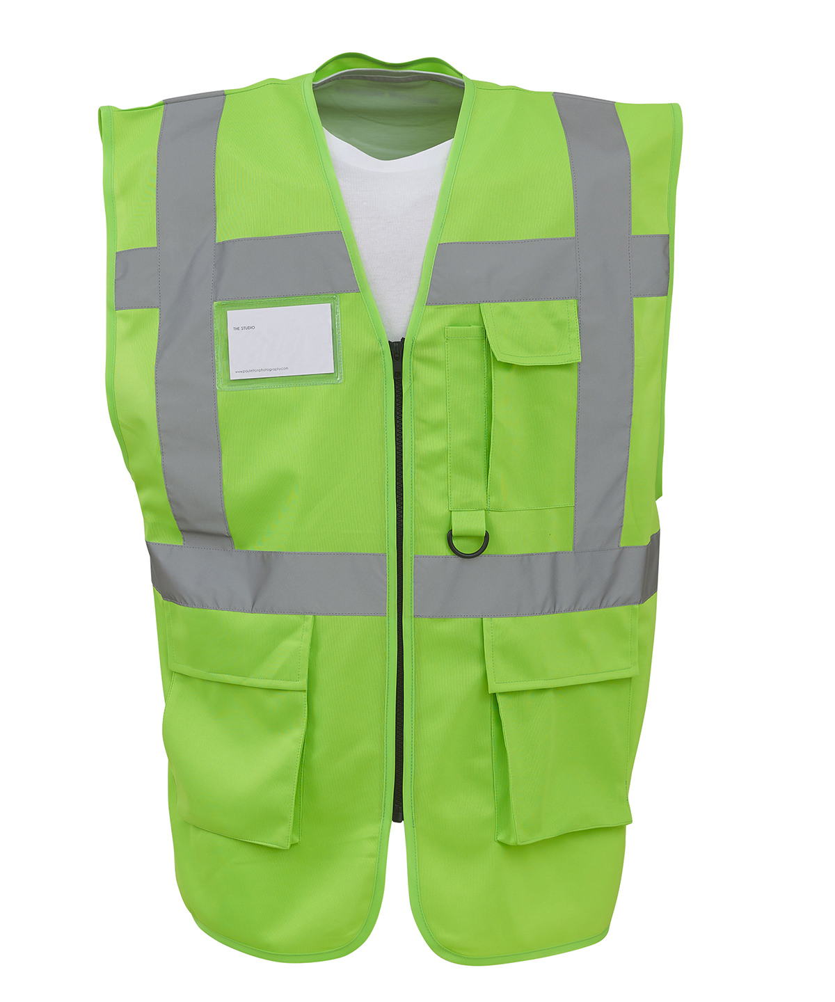 Multifunctional executive hi-vis waistcoat (HVW801)