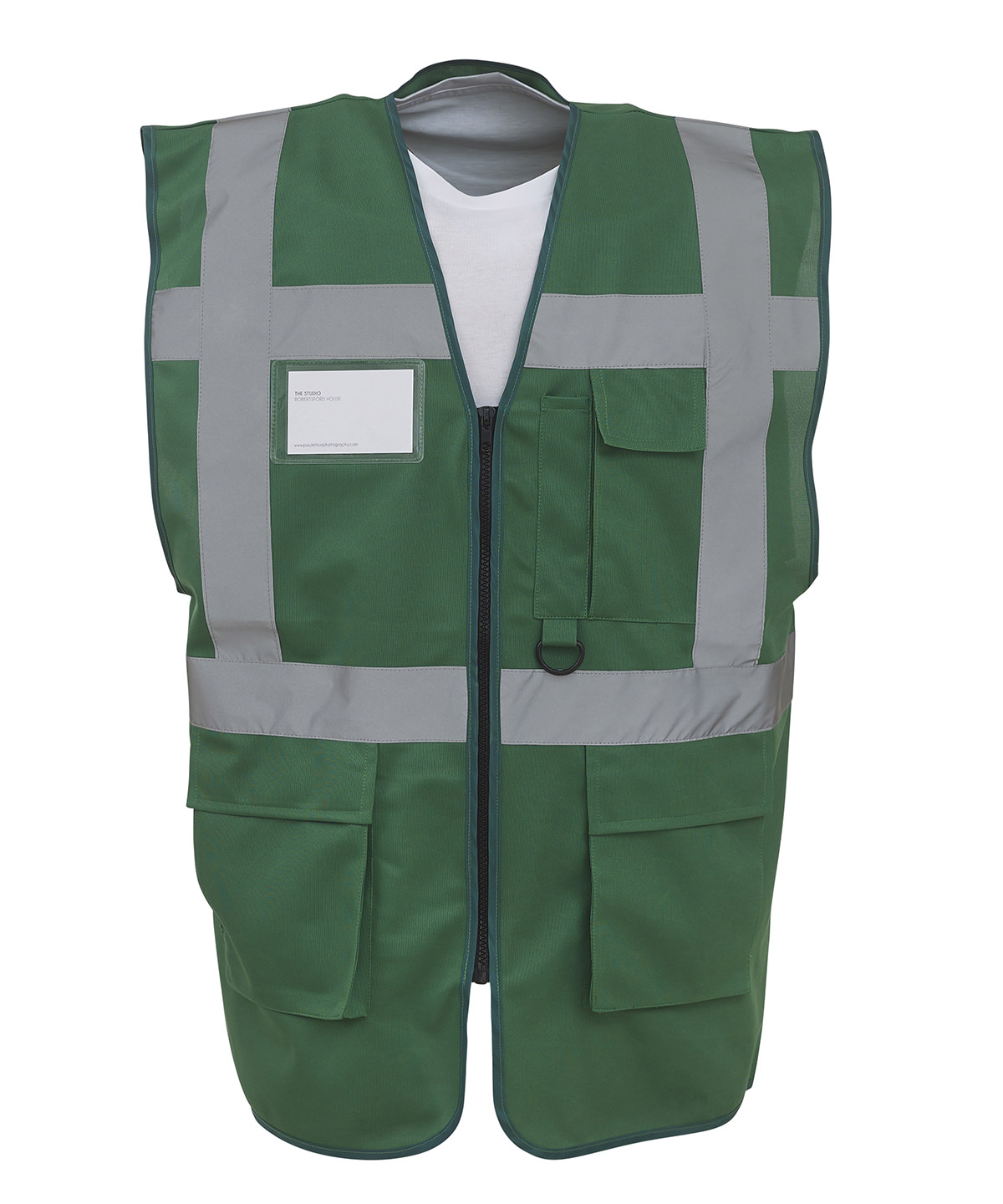 Multifunctional executive hi-vis waistcoat (HVW801)